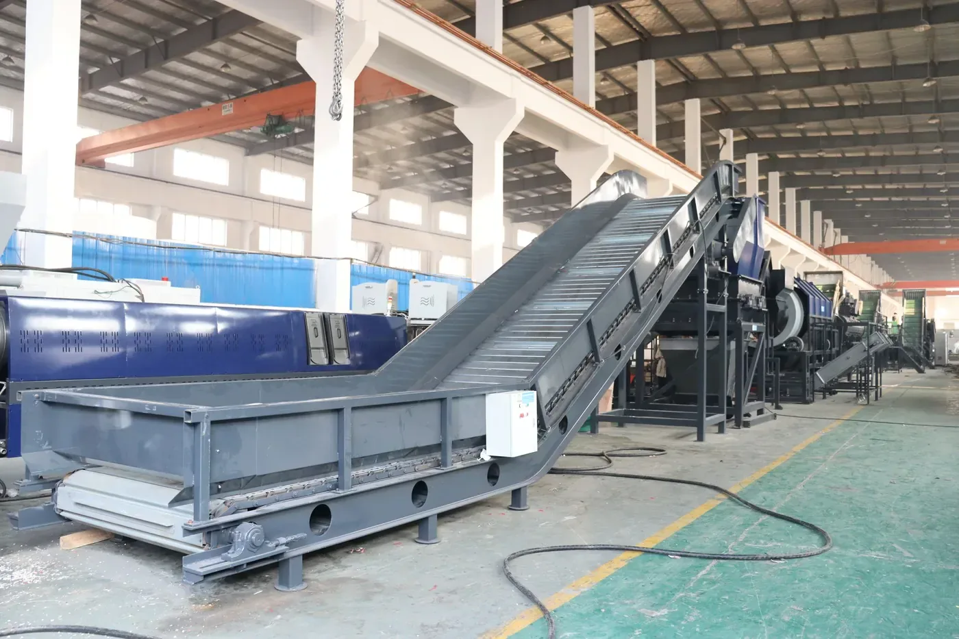 PET & HDPE Bottle Washing and Pelletizing Project in Italy