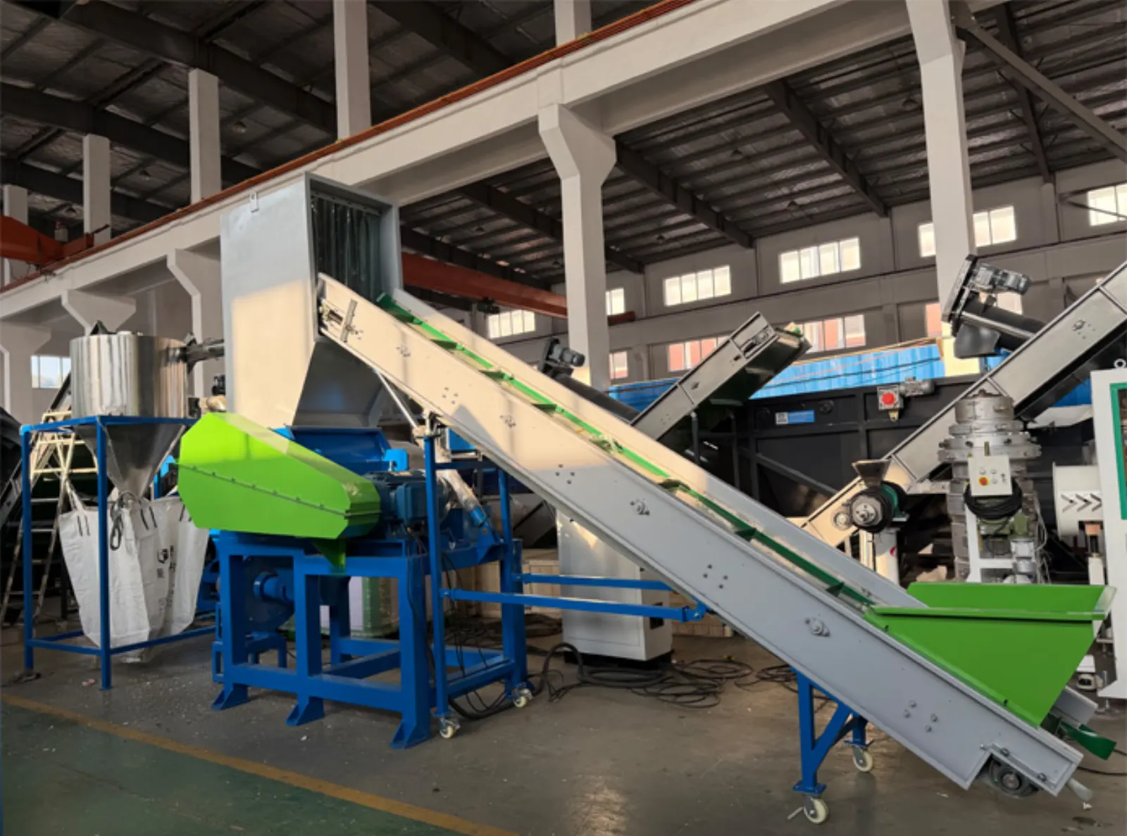 Hdpe Bottle Crushing System Test Run Article 1