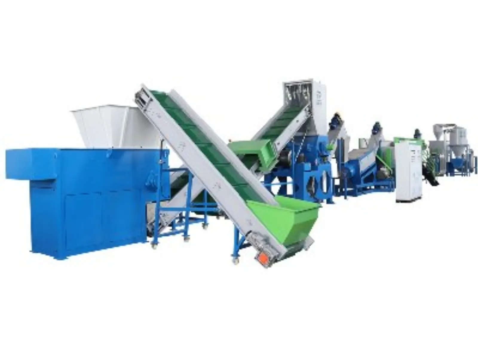 Hot Washer in Plastic Recycling Washing Line