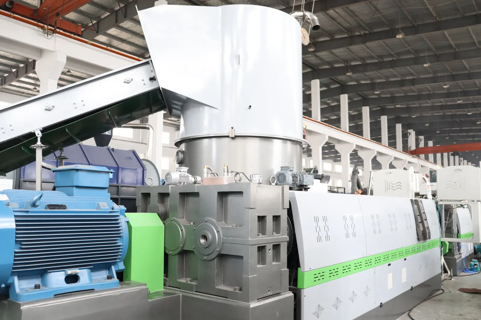 Large-Scale PE Film Granulation Line Successfully Accepted by Polish Customer