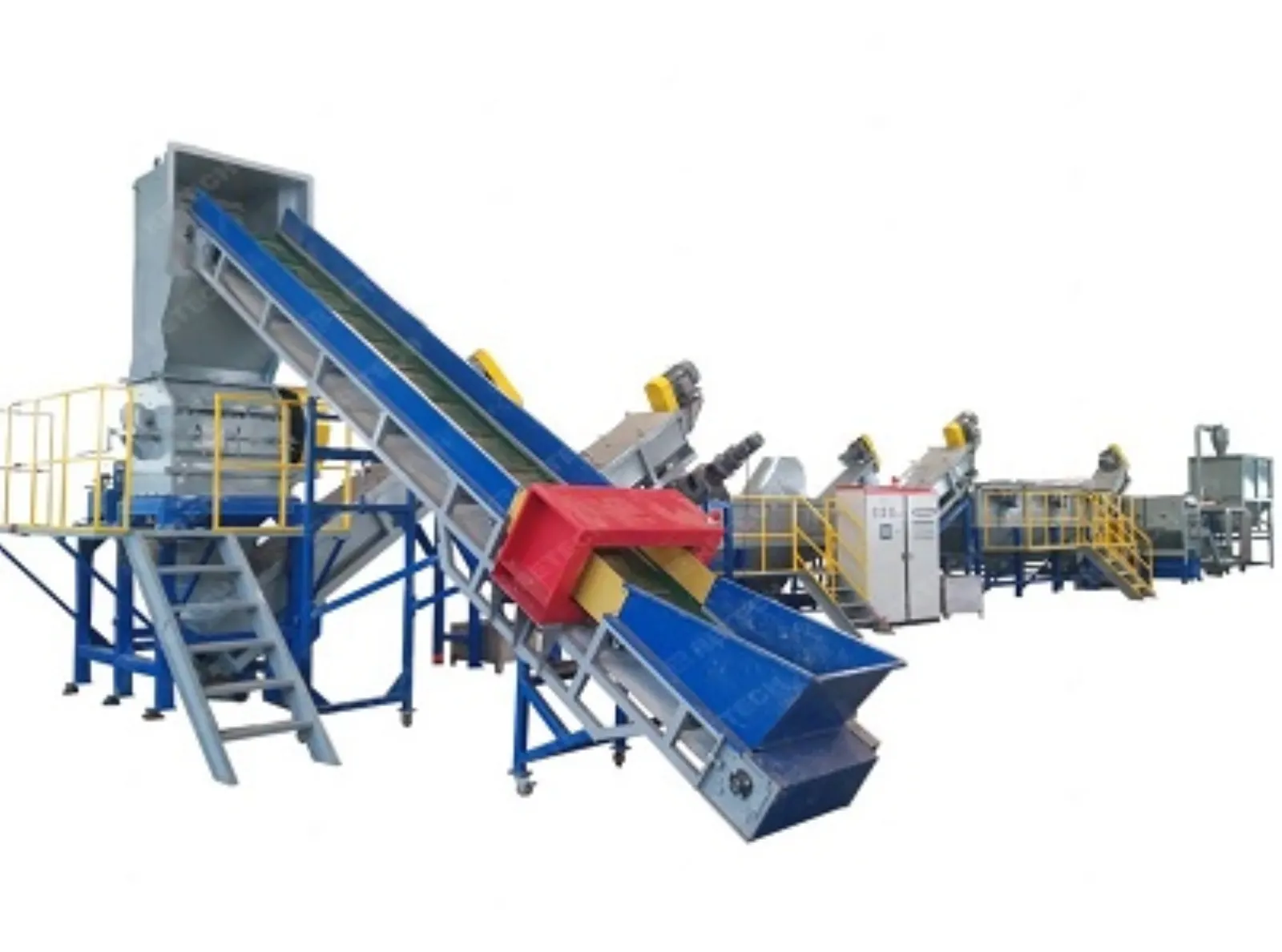 How to recycle heavily printed plastic PP PE film