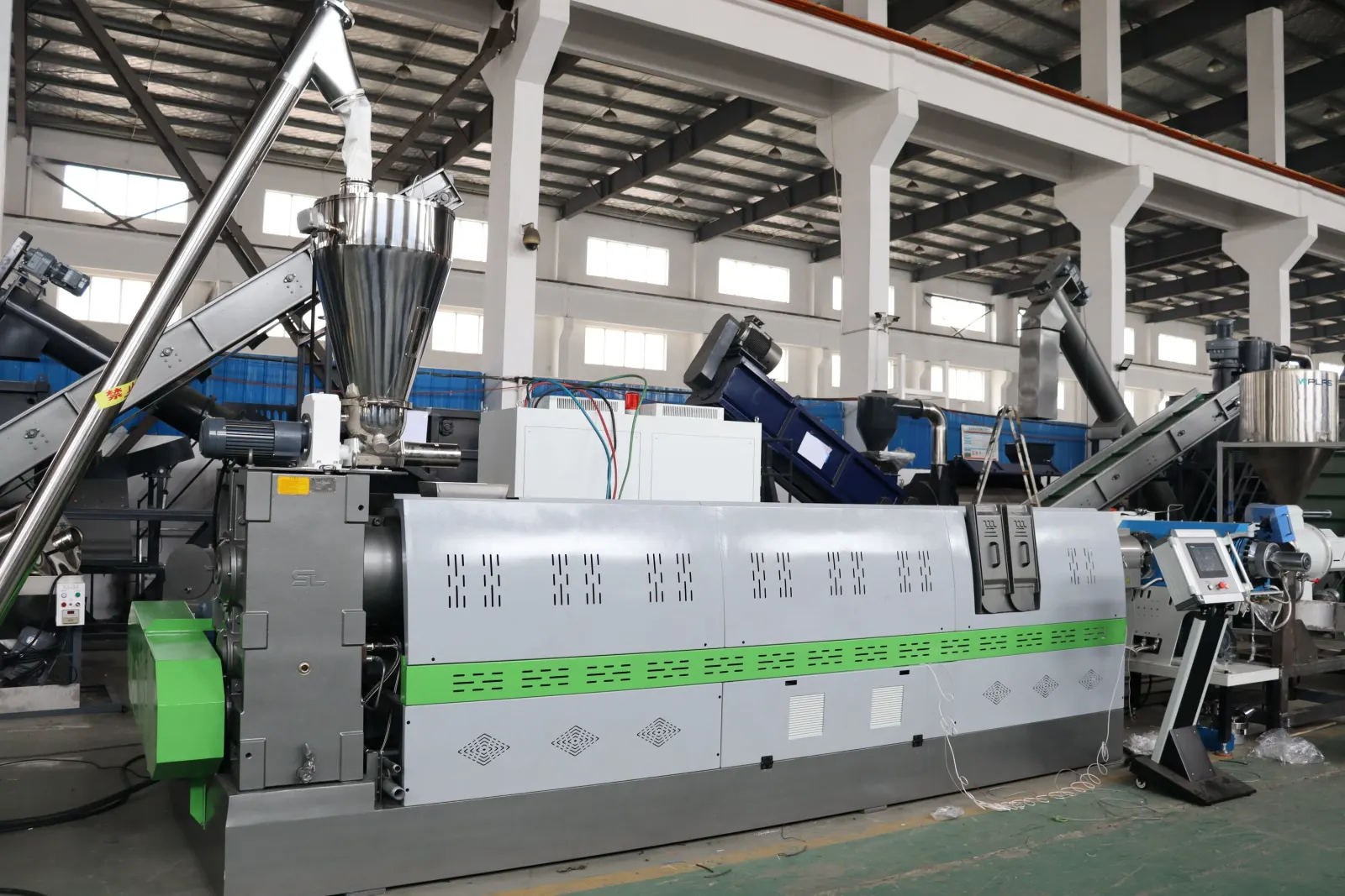 HDPE PP Scrap Flake Pelletizing Line