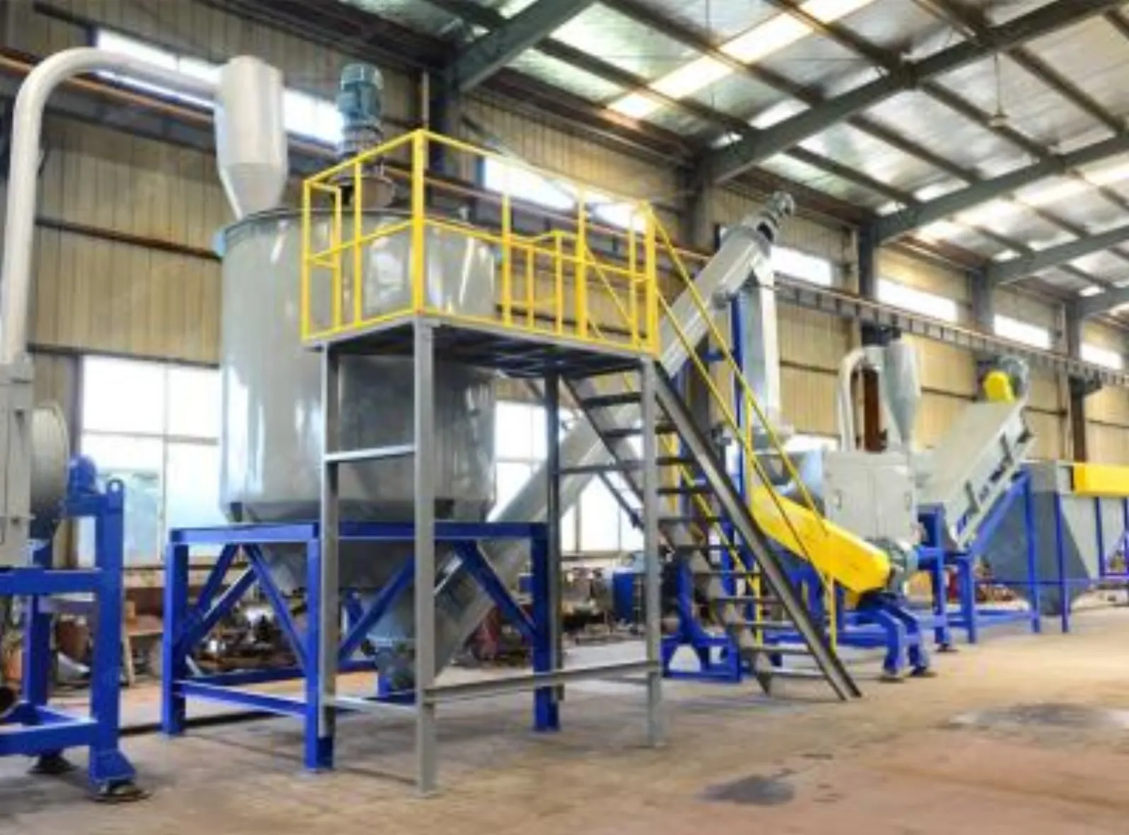 Máquina de Reciclagem de Garrafas PET