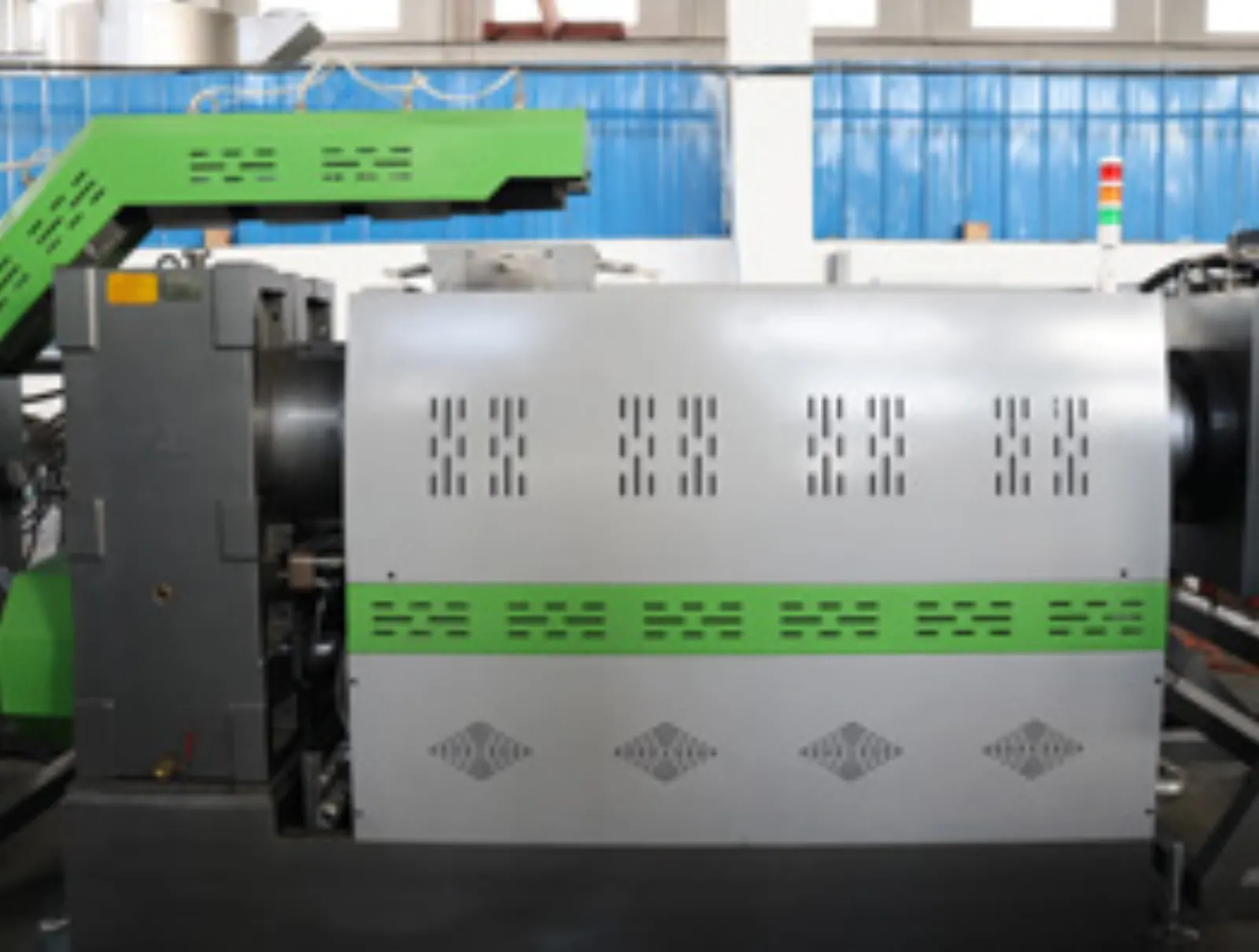 Processus de recyclage 4 de la ligne de granulation et de pelletisation de films LDPE/HDPE 1000 kg/h