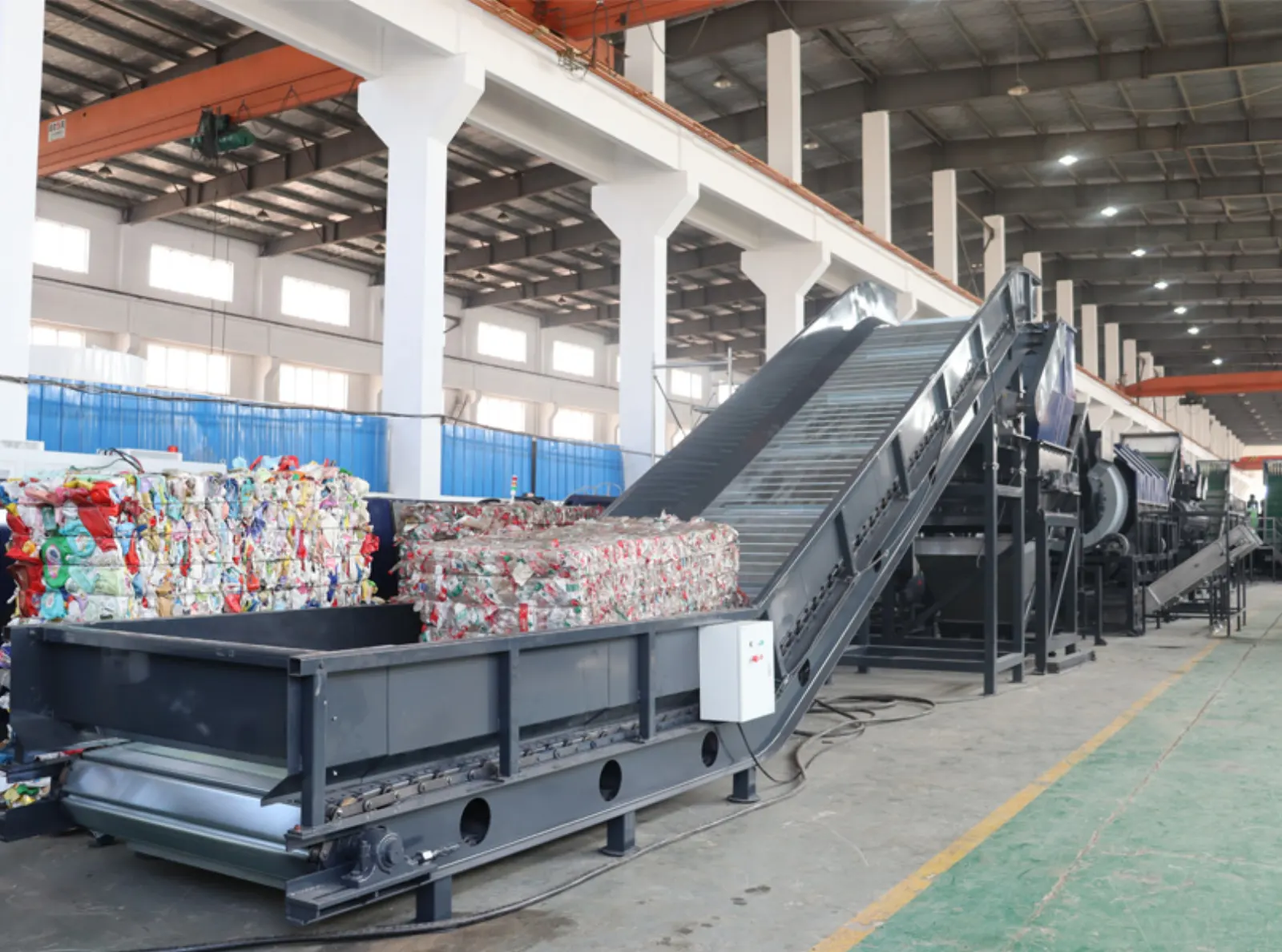 High-Efficiency Food Grade PET Bottle Recycling Washing Machine Plant