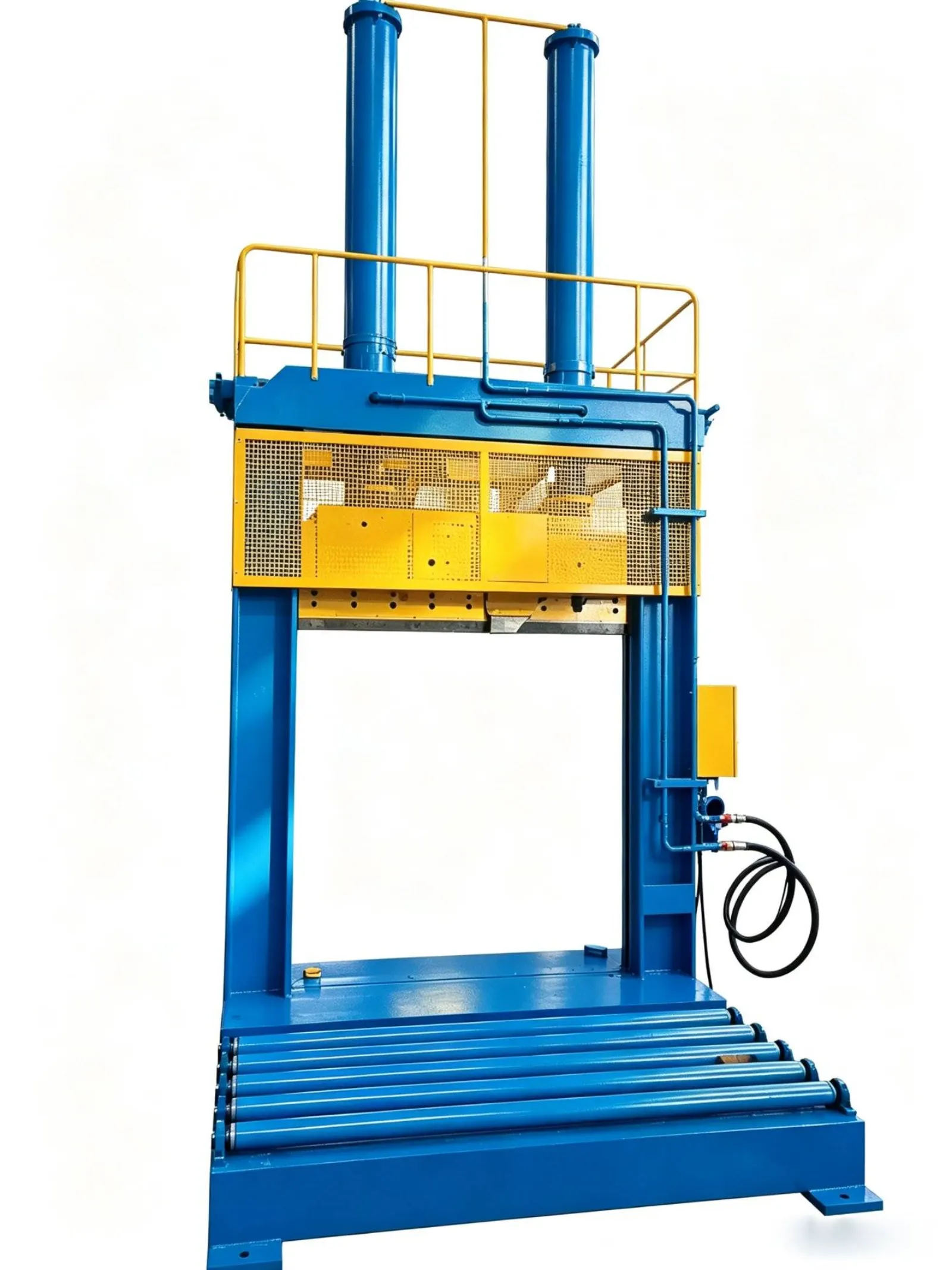 Hydraulic Double-Cylinder Single-Blade Plastic Film Guillotine Cutter