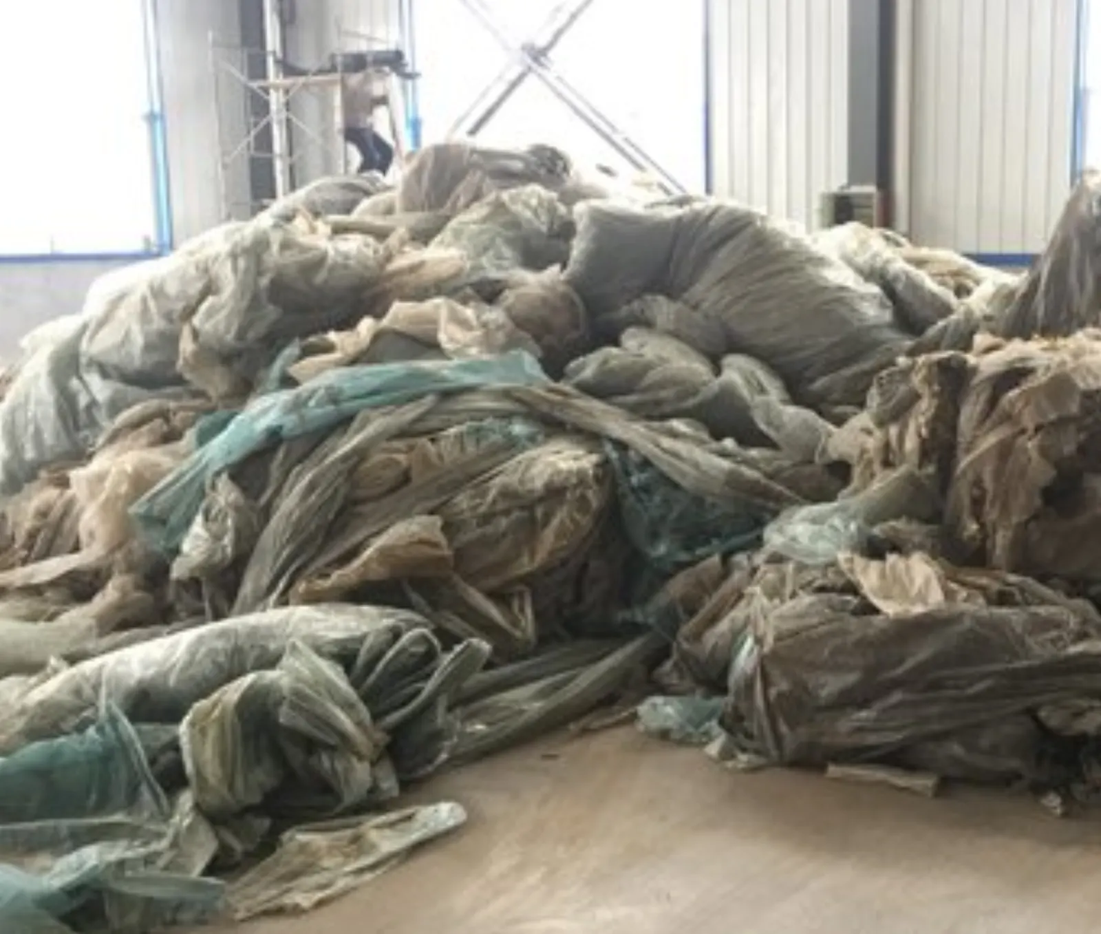 LDPE agriculture film recycling machine