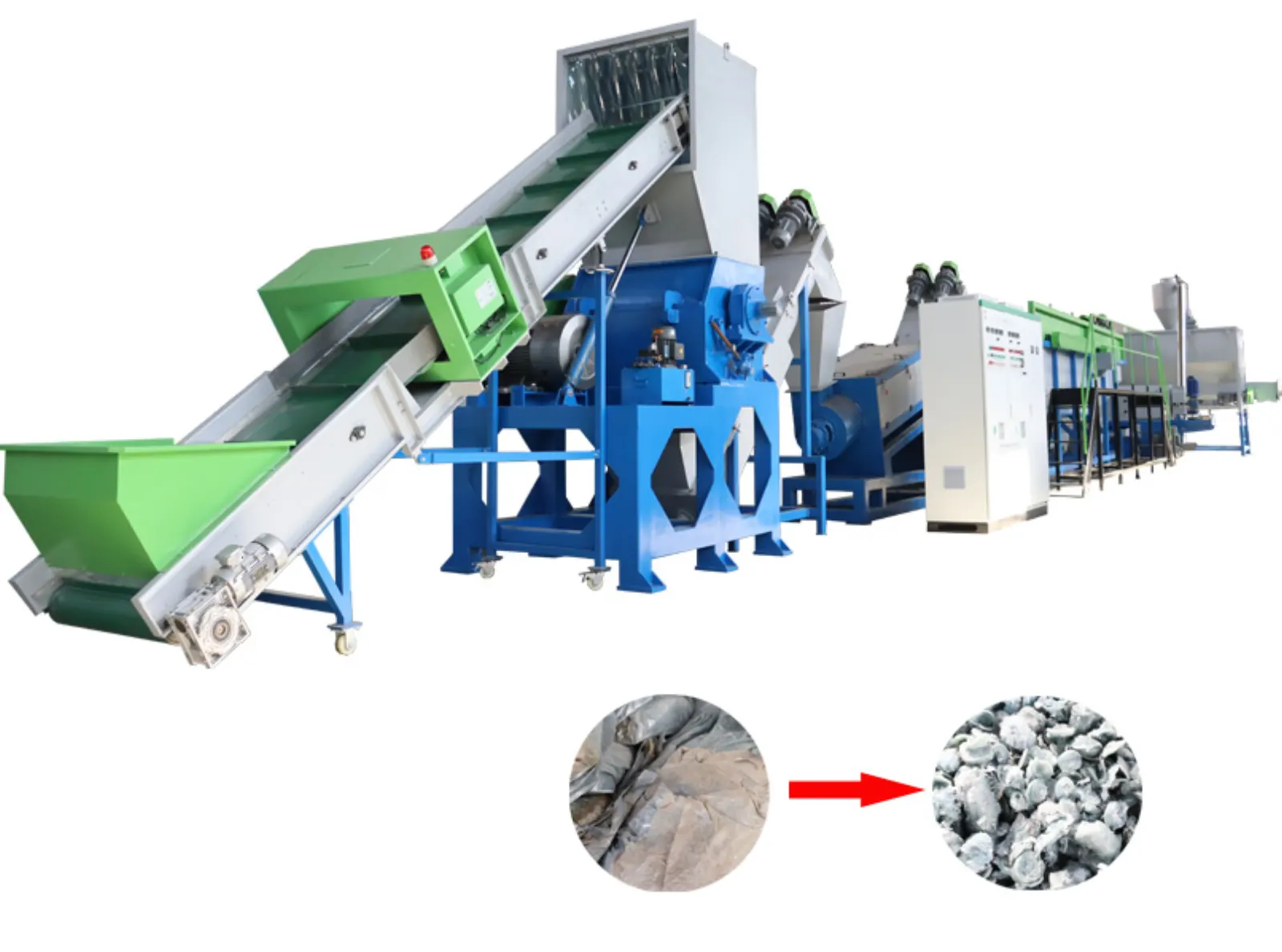 Plastic PE LDPE Agriculture Film PP Woven Bag Washing Line