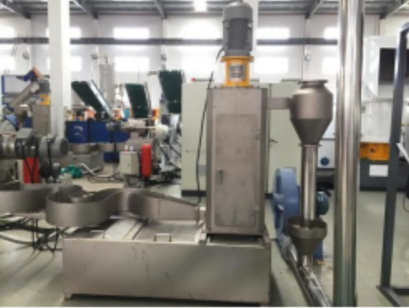 PP-Vliesstoff-Recycling-Granuliermaschine Recyclingprozess 8