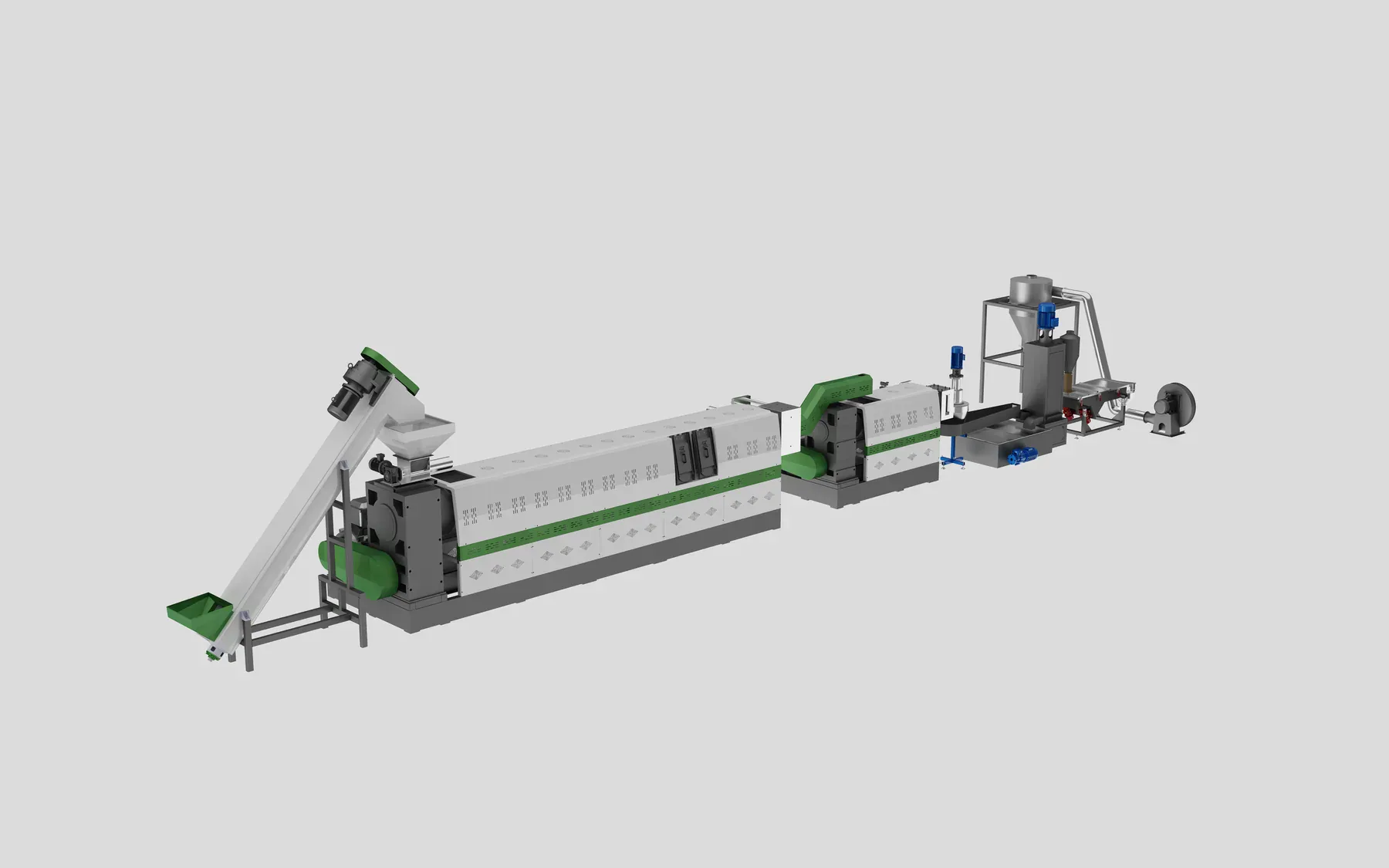 Customized Recycling Plants — complete line layout