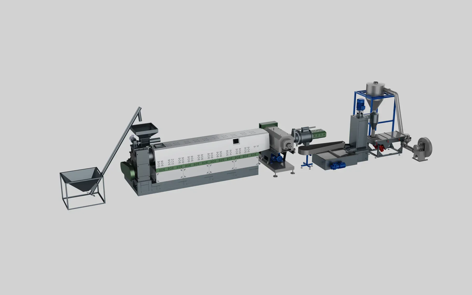 Customized Recycling Plants — complete line layout