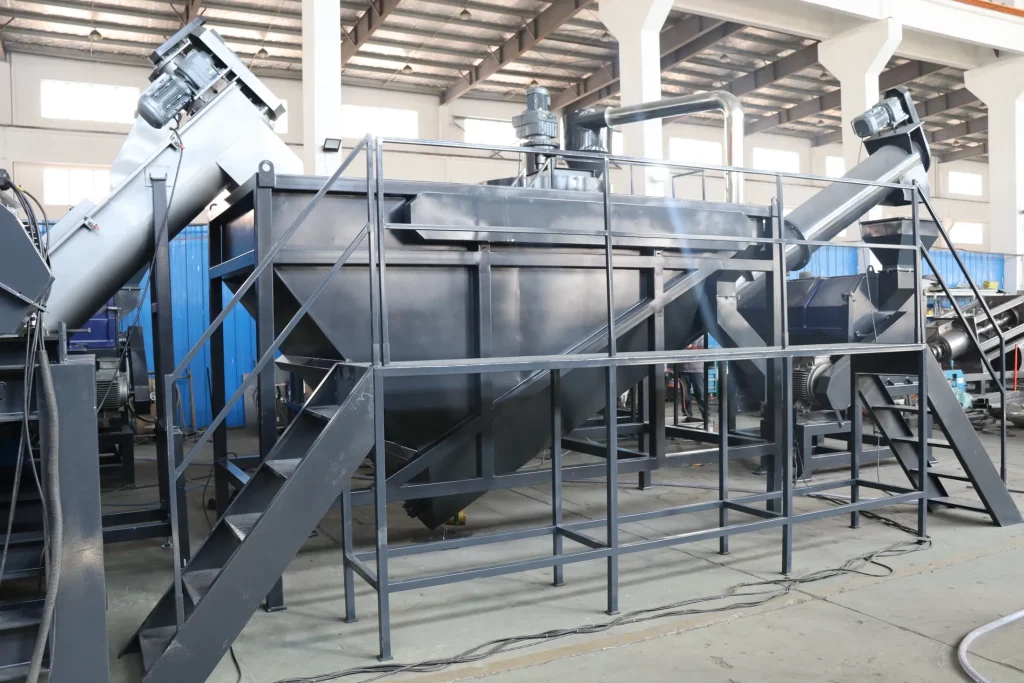 PET bottle washing line washing tanks and conveying section